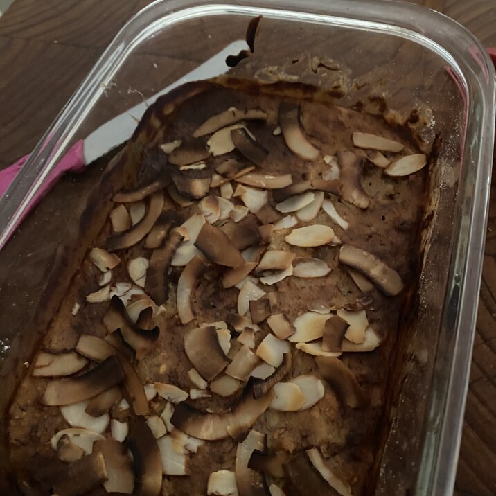 バナナヨーグルトココナッツケーキ